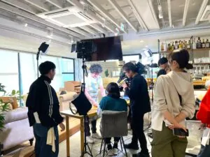 撮影・配信での利用の様子